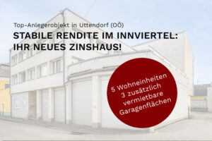 Uttendorf - Attraktives Anlageobjekt / 5 Wohneinheiten / 3 Garagen.