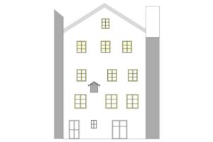 Braunau am Inn - Teilsaniertes Stadthaus mit 3 Wohnungen in zentraler Lage.