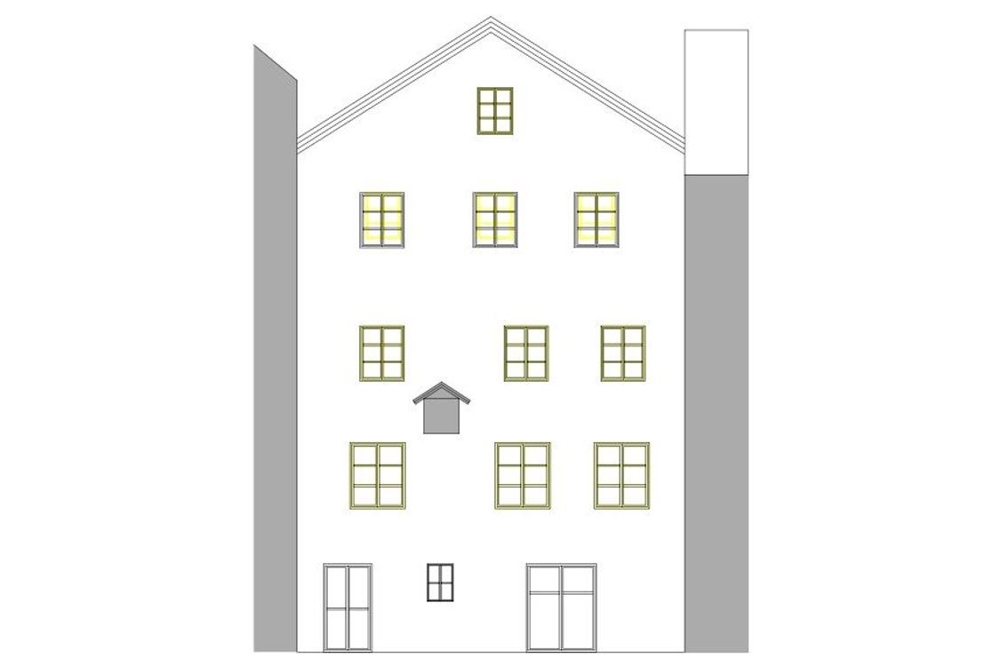 Braunau am Inn - Teilsaniertes Stadthaus mit 3 Wohnungen in zentraler Lage.