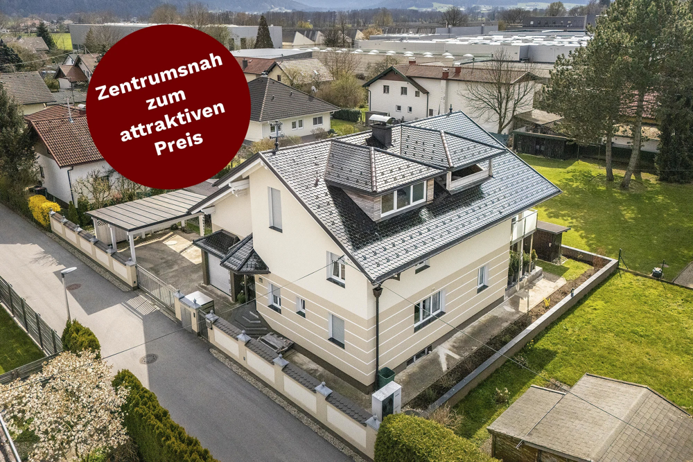 Mattighofen - Familiendomizil - Maximaler Wohnraum in ruhiger Siedlungslage.